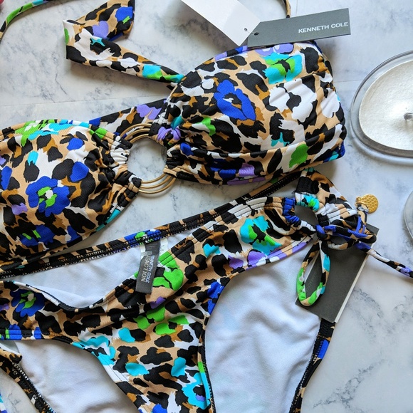 Kenneth Cole Other - Kenneth Cole | Two Piece Bikini Leopard Print NWT
